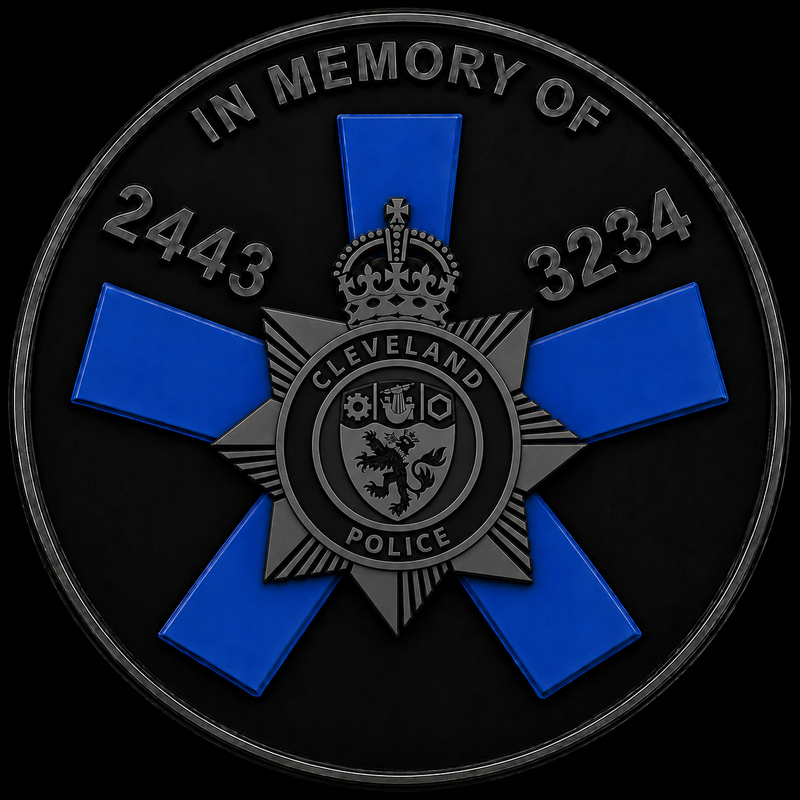 Soft Enamel Memorial Pin Badge